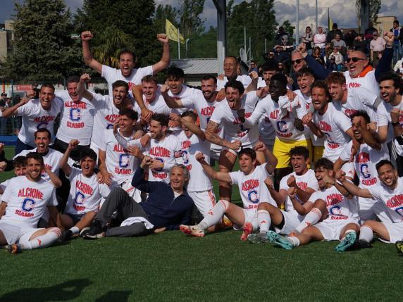 Alcione, è qui la festa. Borgosesia battuto: è serie C!
