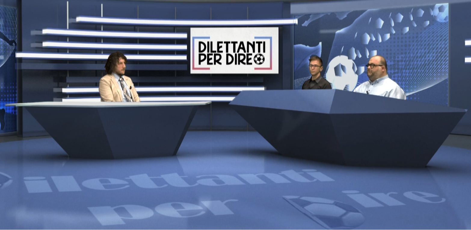 A Dilettanti per Dire il giornalista Andrea Calderoni e il DS del Briga Daniele Sala