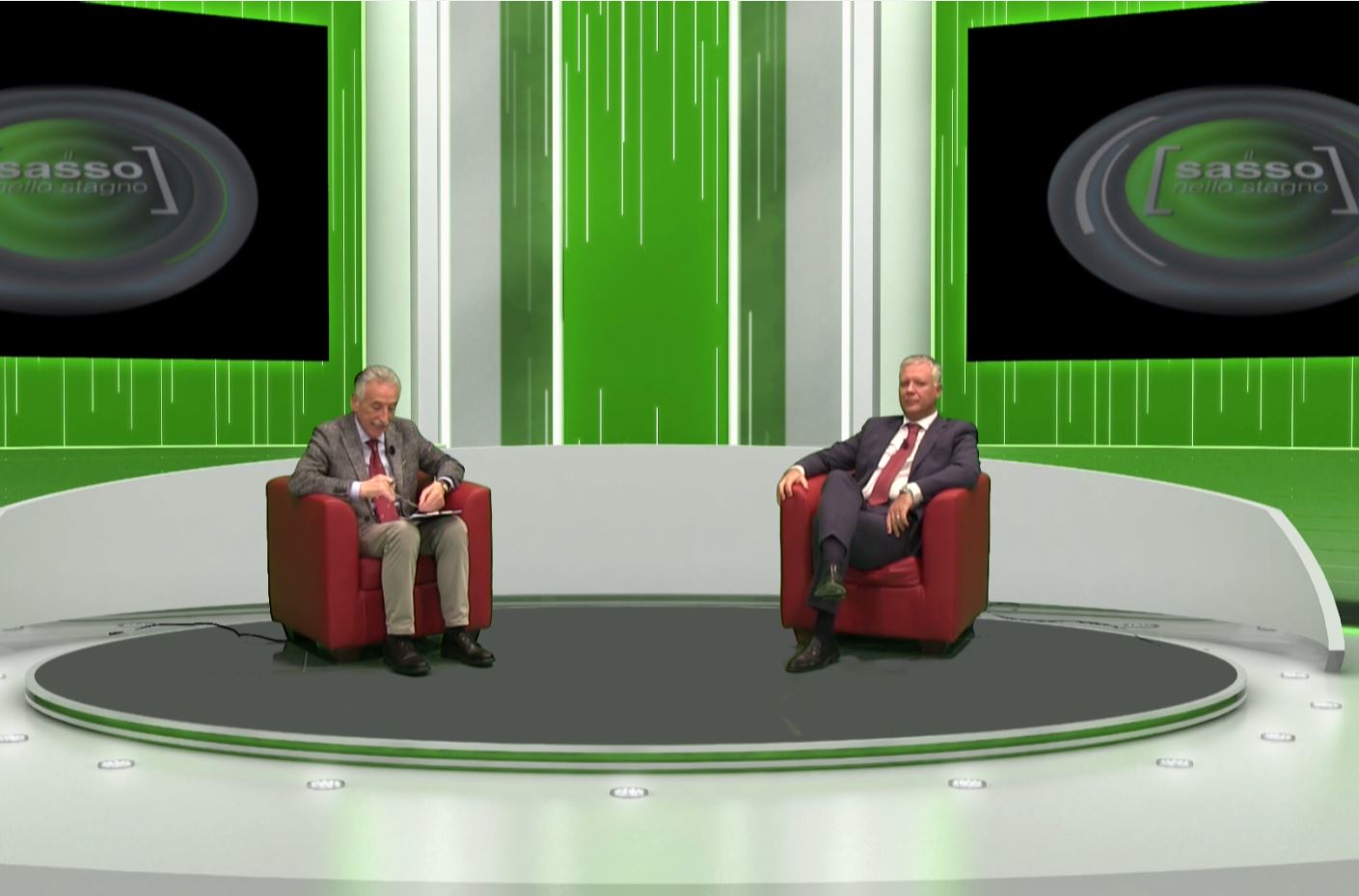 Terzoli ospite di Maurizio De Paoli a Il sasso nello stagno