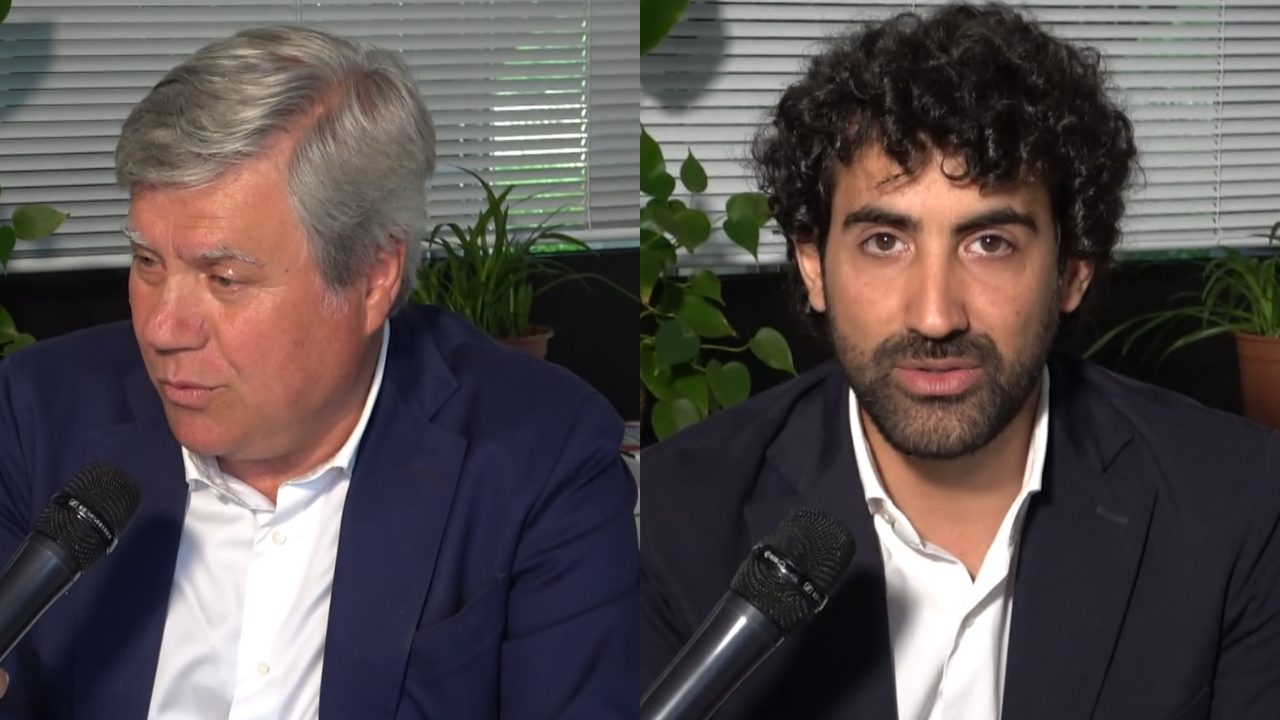 A Extra i candidati sindaco di Verbania Giandomenico Albertella e Riccardo Brezza