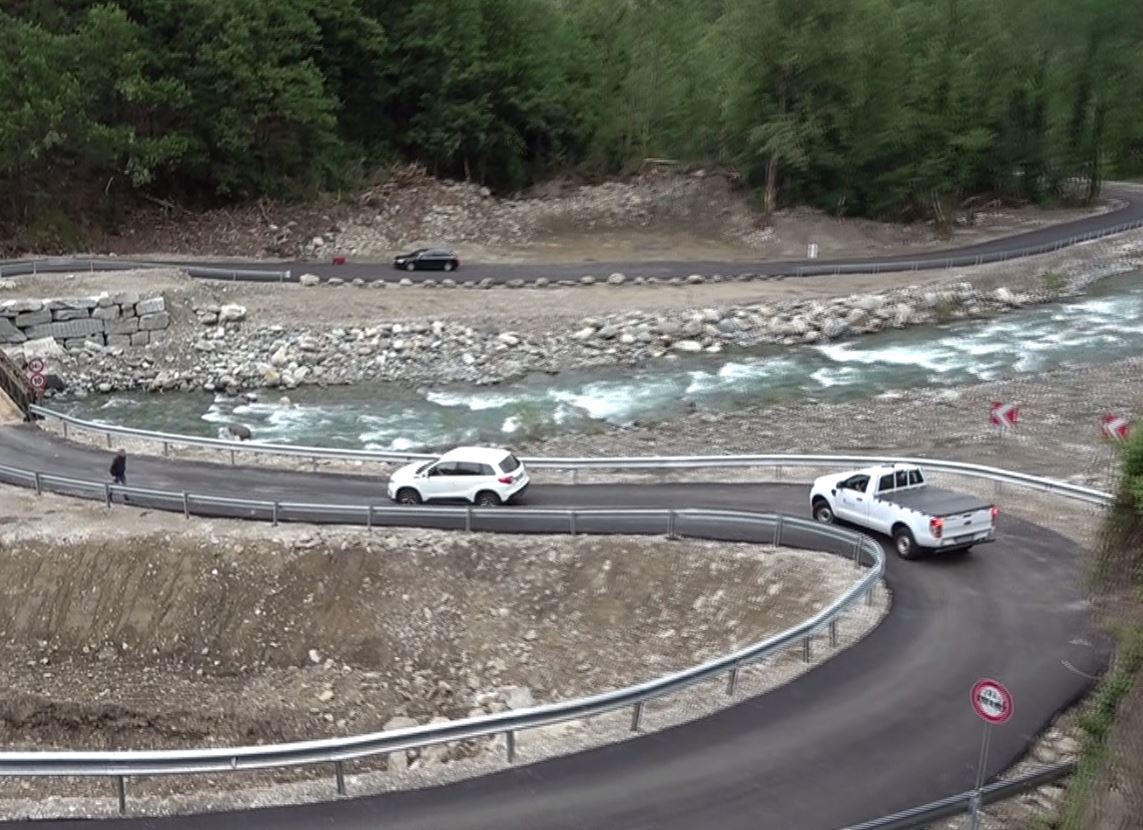 Domo: bagni vietati nel Bogna nei pressi della frana