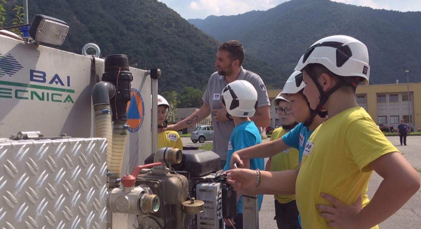 Al Campo Scuola della Protezione Civile del Vco la simulazione di diverse emergenze con i sindaci del territorio