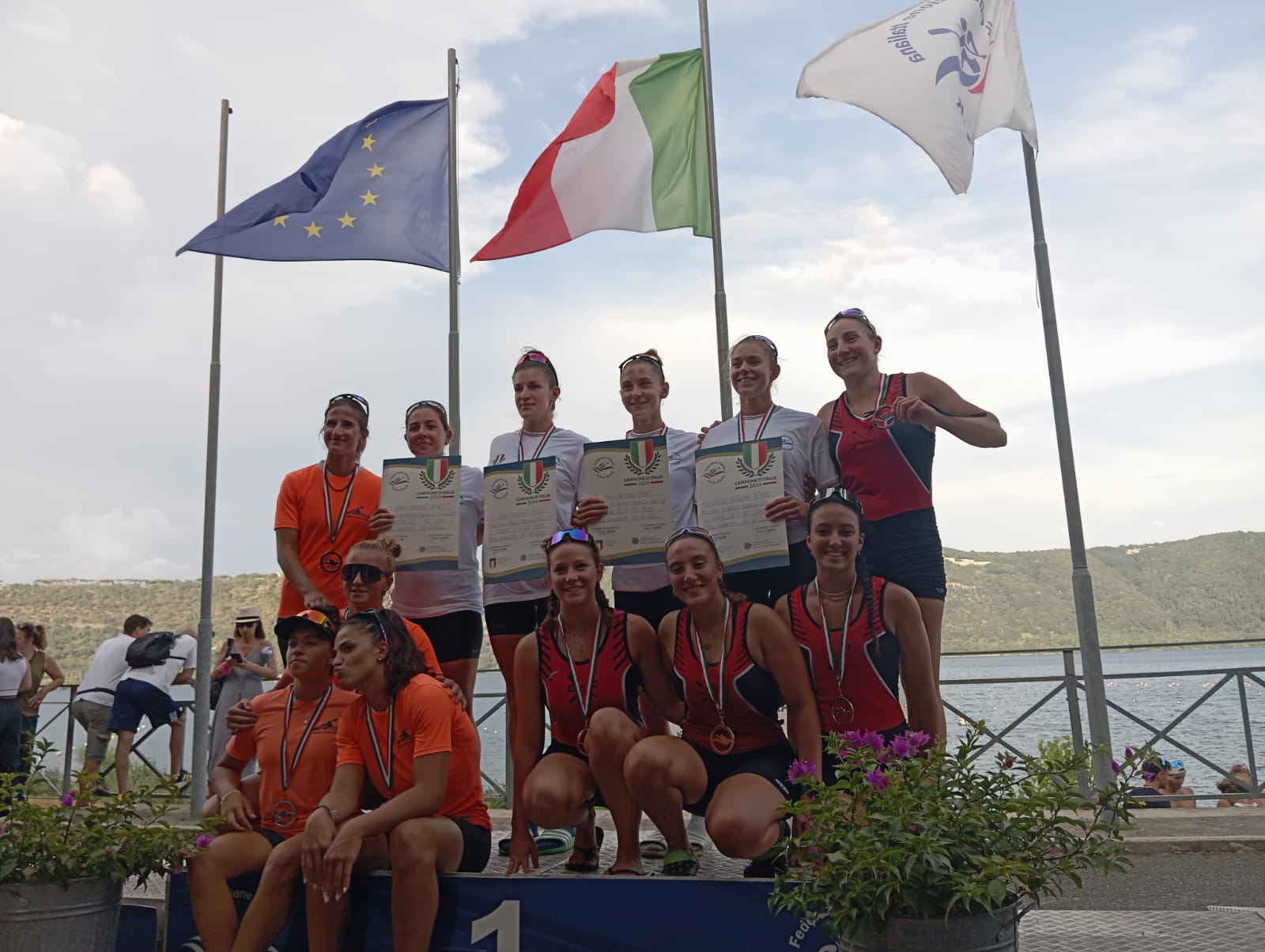 Canoa, a Castel Gandolfo ottime prestazioni degli atleti della nostra provincia