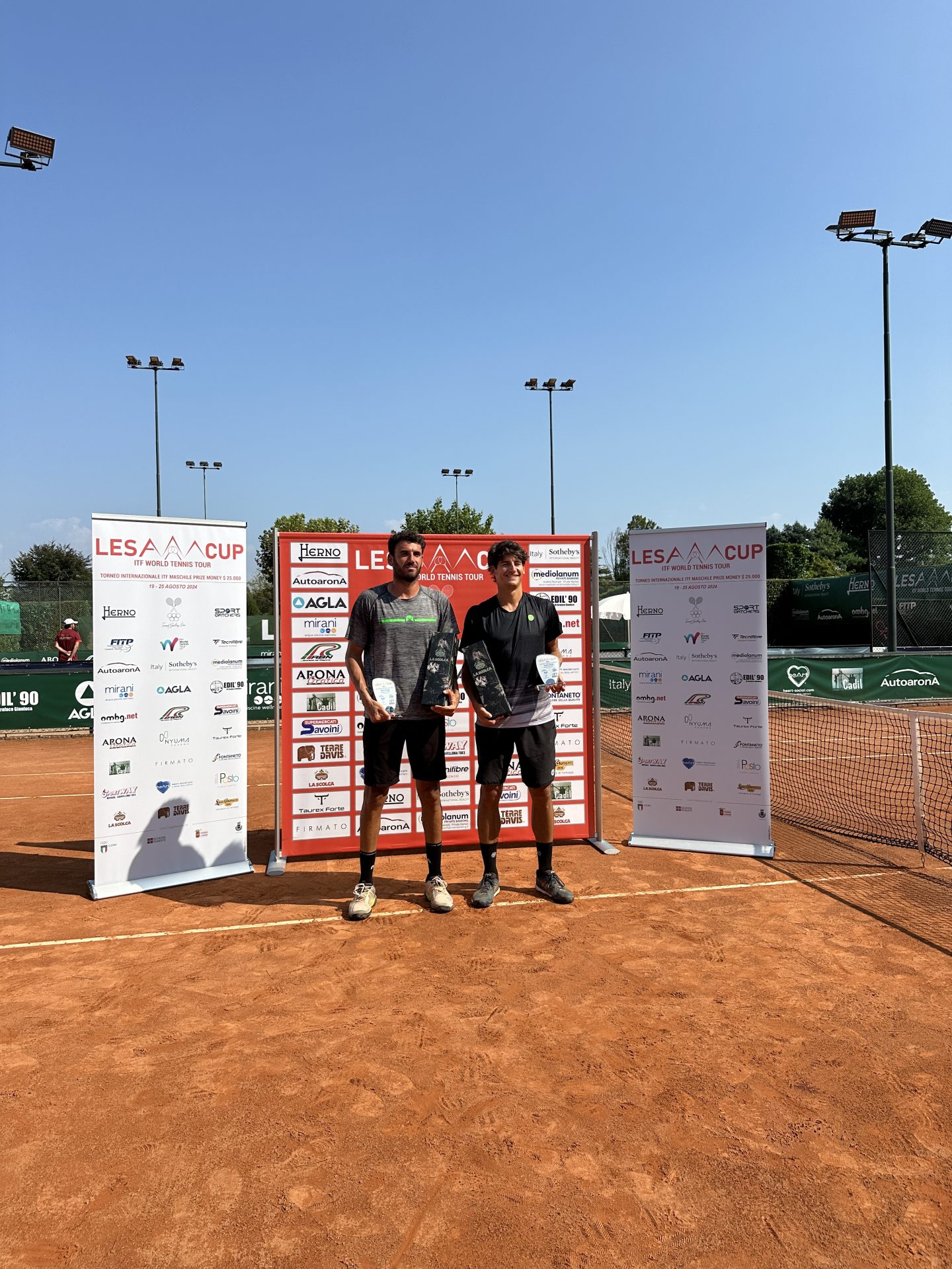 Lesa Cup, Ricca e Weiss vincono la finale di doppio maschile