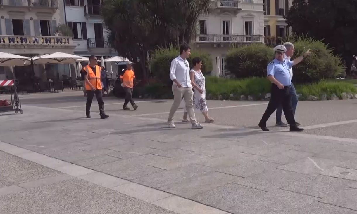 Tra giovedì e venerdì riapre piazza Garibaldi. Sopralluogo del sindaco e del comandante Cabassa