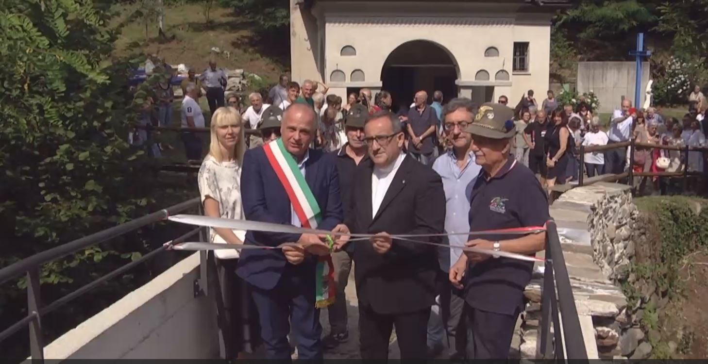 A Omegna dopo 99 anni è stato riaperto il Ponte Antico