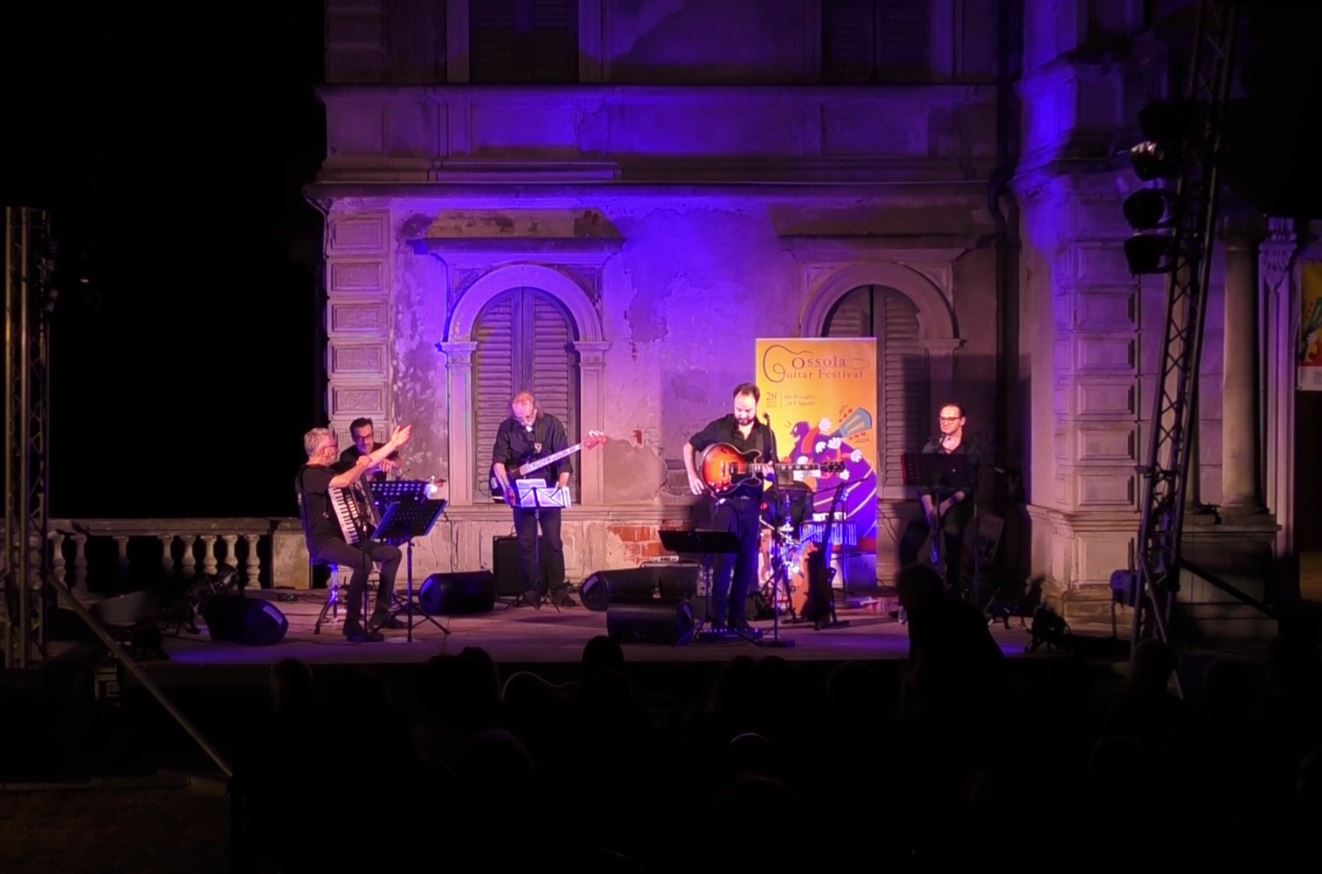 A Villa Caselli il concerto del quintetto Fabrizio Prando