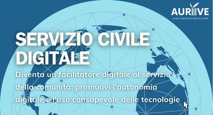 Aperte le candidature per i nuovi progetti di Servizio Civile di Aurive, c'è anche Fondazione Comunitaria VCO