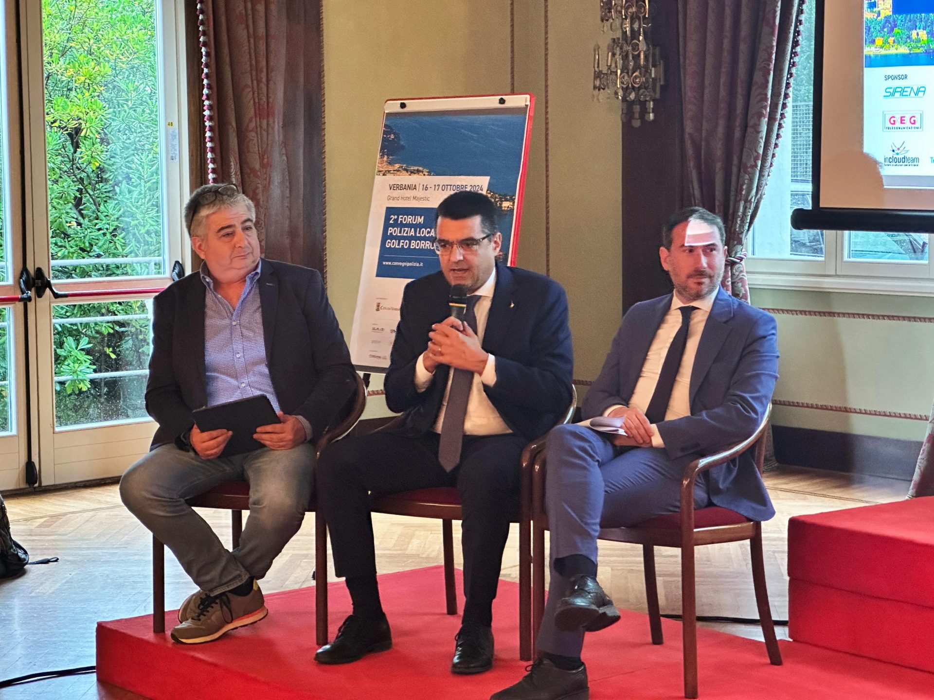 Al Grand Hotel Majestic di  Verbania si è svolto il forum della Polizia Locale "Golfo Borromeo"