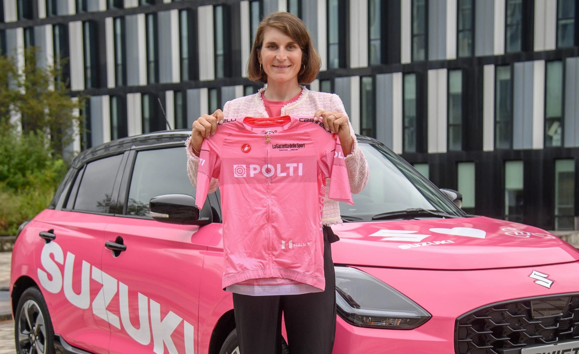 Una ‘Suzuki rosa’ per Elisa Longo Borghini