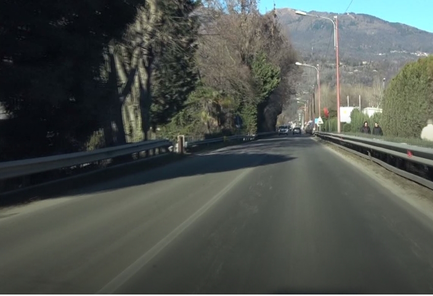 Riaperta a fasce orarie la stada tra Feriolo e Fondotoce