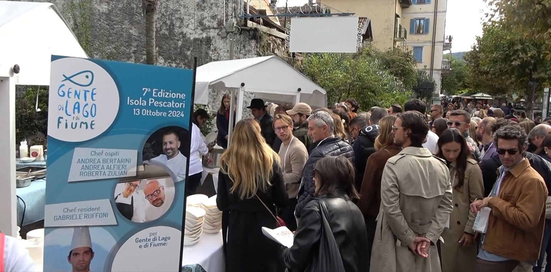 Gente di Lago, la festa all'Isola dei Pescatori con mille persone e cento chef