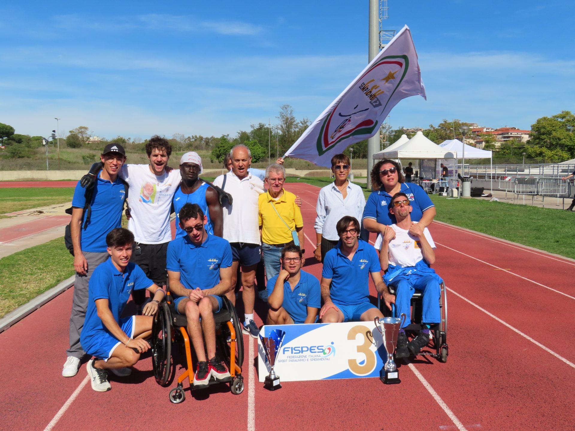 Con la finale del campionato di società di atletica paralimpica Fispes si conclude la stagione di GSH Sempione 82