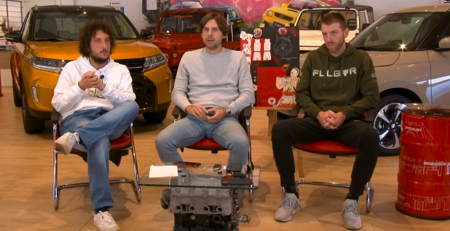 A Baskettando il DS della Paffoni Filippo Fanchini e il coach della Foma Paolo Verri