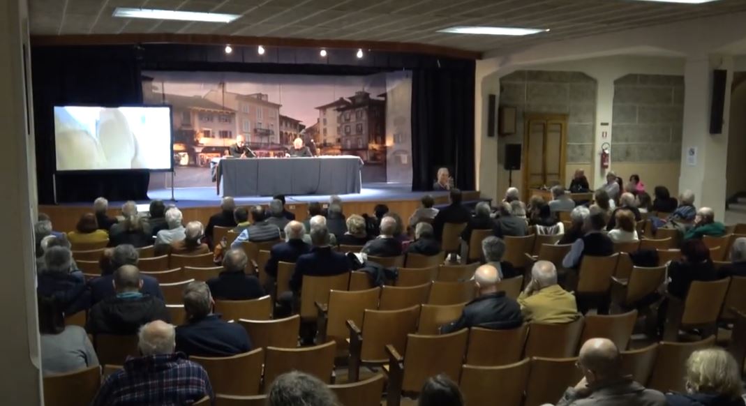 L'auditorium del Collegio Mellerio Rosmini di Domodossola intitolato a don Tullio Bertamini