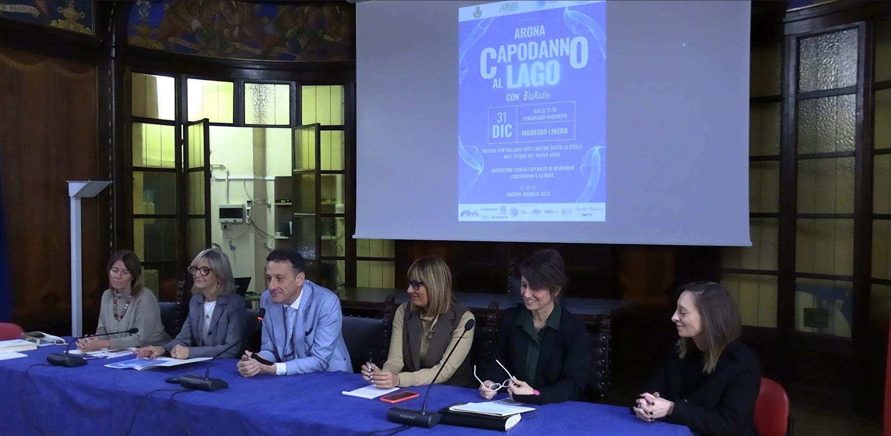 Arona si prepara a celebrare il primo Capodanno in piazza, presso i giardini pubblici