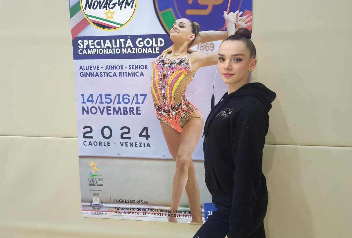 Ritmica Vco: Rossi e Lux brave ai tricolori Gold Specialità di Caorle