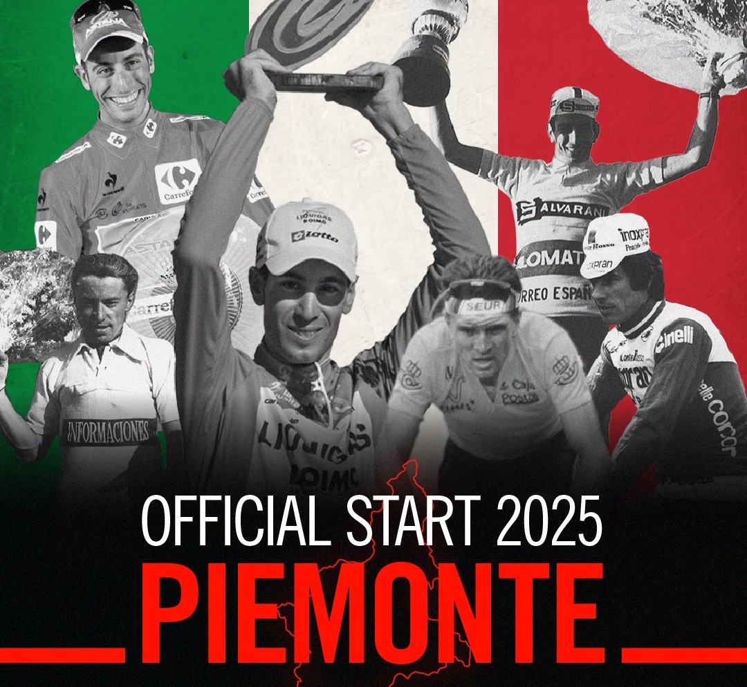Ufficiale la partenza della Vuelta a Espana 2025 dal Piemonte: prima tappa a Novara