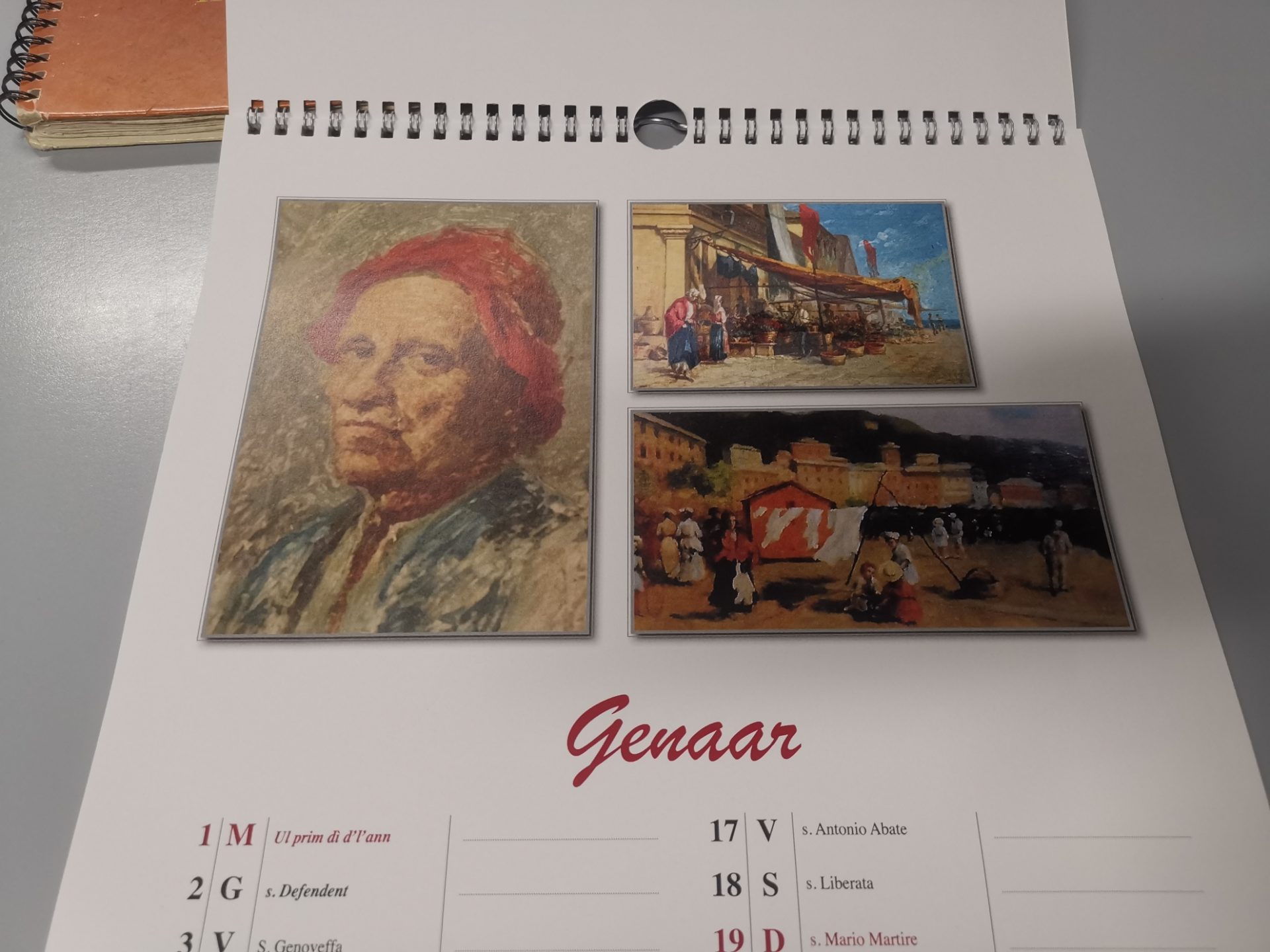 La Famiglia Intresa ha presentato Il Tacuin dii intrees 2025 dedicato ai pittori concittadini