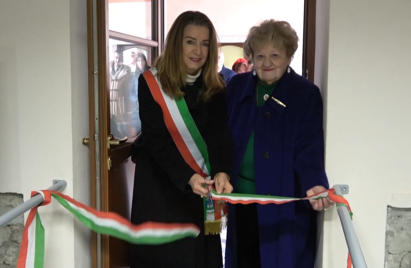 Con una cerimonia la sala espositiva di Villa Bossi a Orta San Giulio è stata dedicata a Orsina Arcimboldi