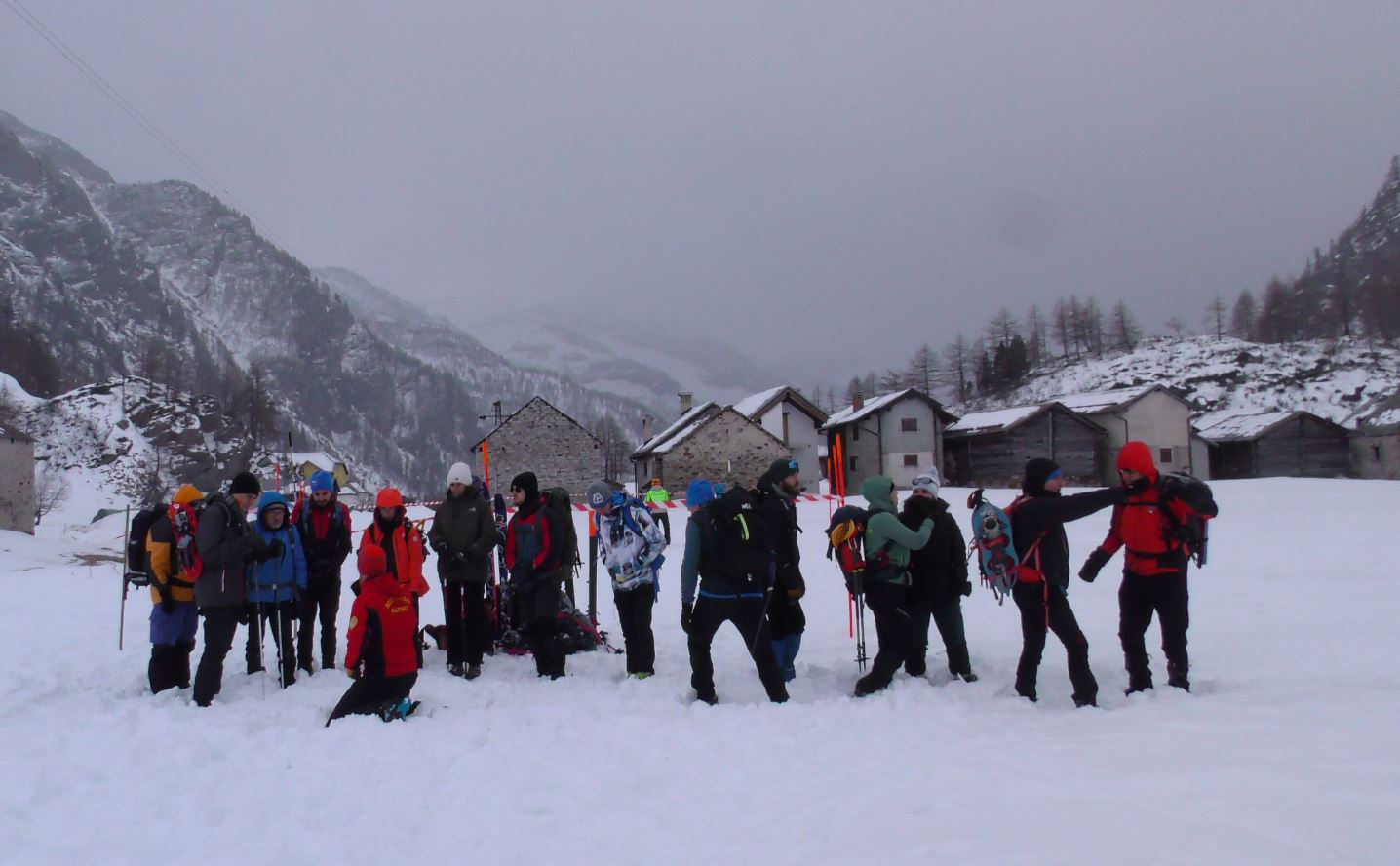 A Formazza "Sicuri in montagna d'inverno"