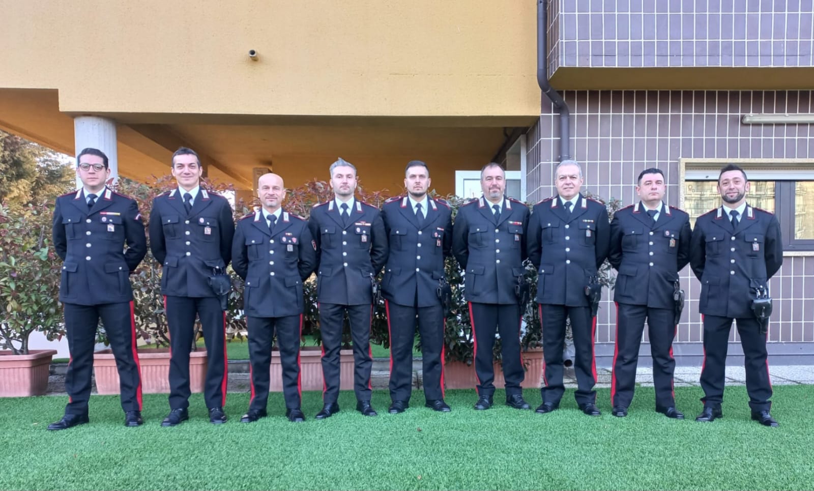 Nove Carabinieri dell'Arma del Vco sono stati promossi di grado