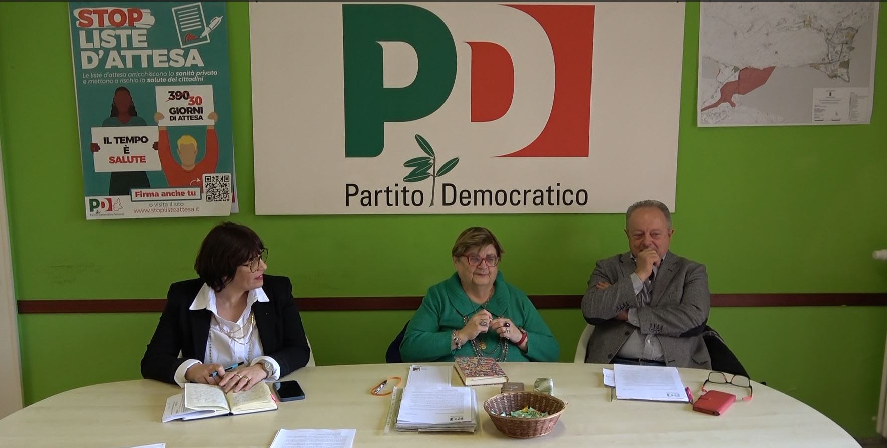 Sanità : presidio del Pd giovedì in concomitanza con la Conferenza dei sindaci