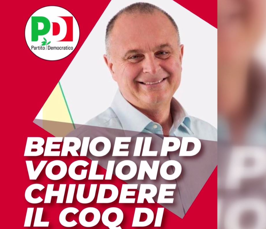 Omegna, bufera politica sul locandina dedicata alla sanità condivisa dal capogruppo leghista Strada