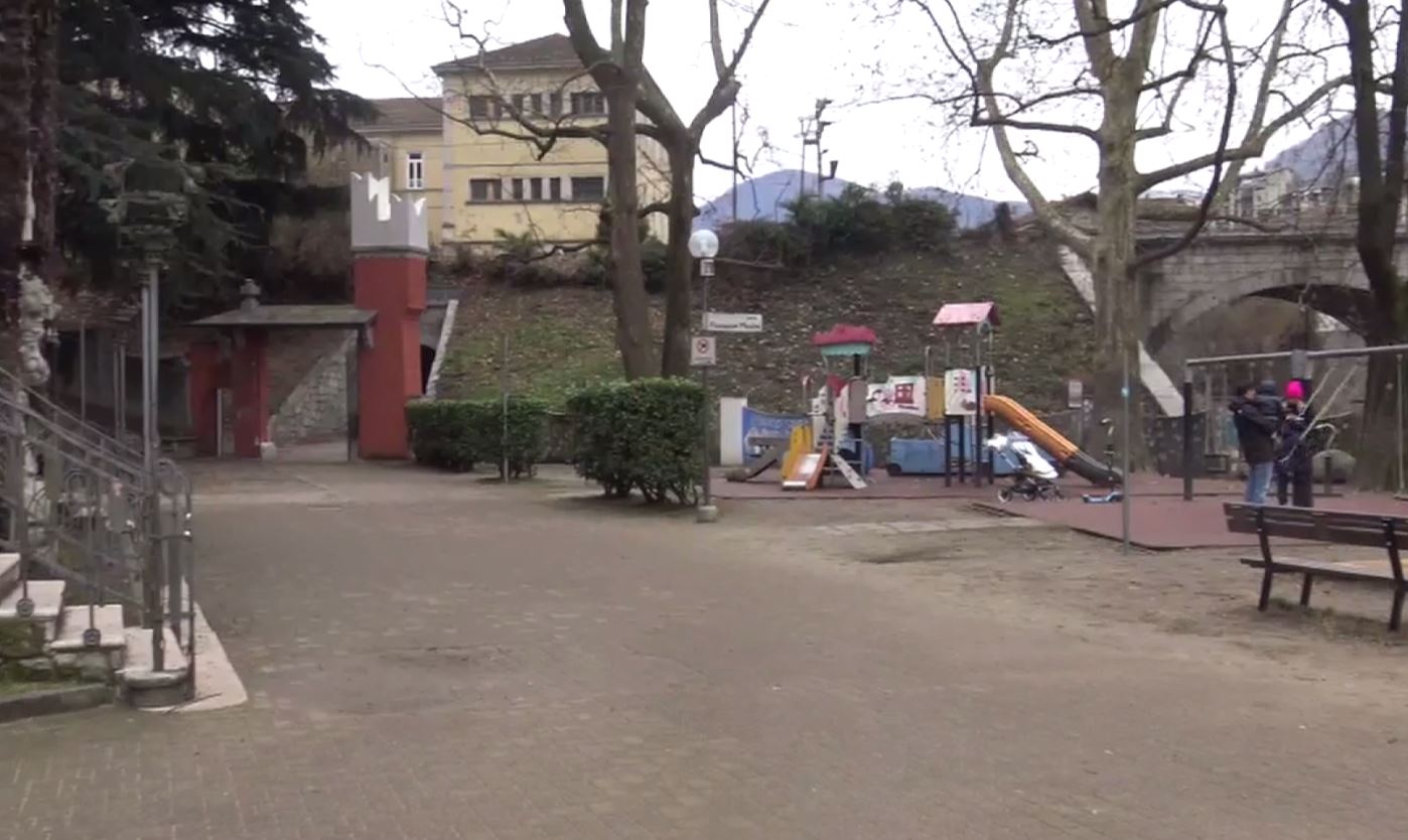 Omegna, parco Maulini più sicuro