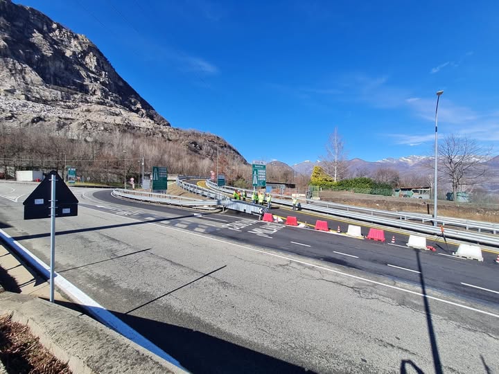Venerdì 28 alle 6 apre lo svincolo dell'A26 di Baveno in direzione Nord