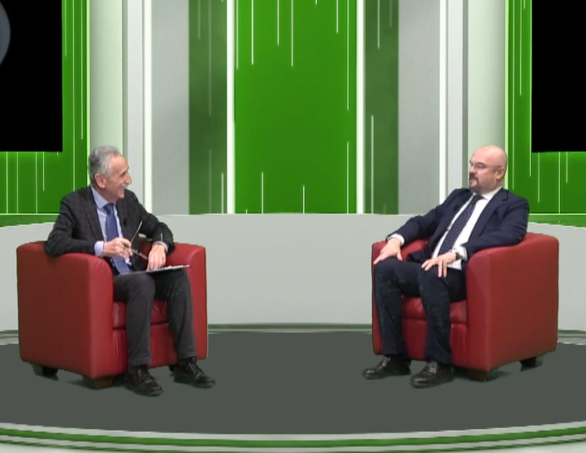 Il capogruppo di Italia Viva al Senato Enrico Borghi al Sasso nello stagno