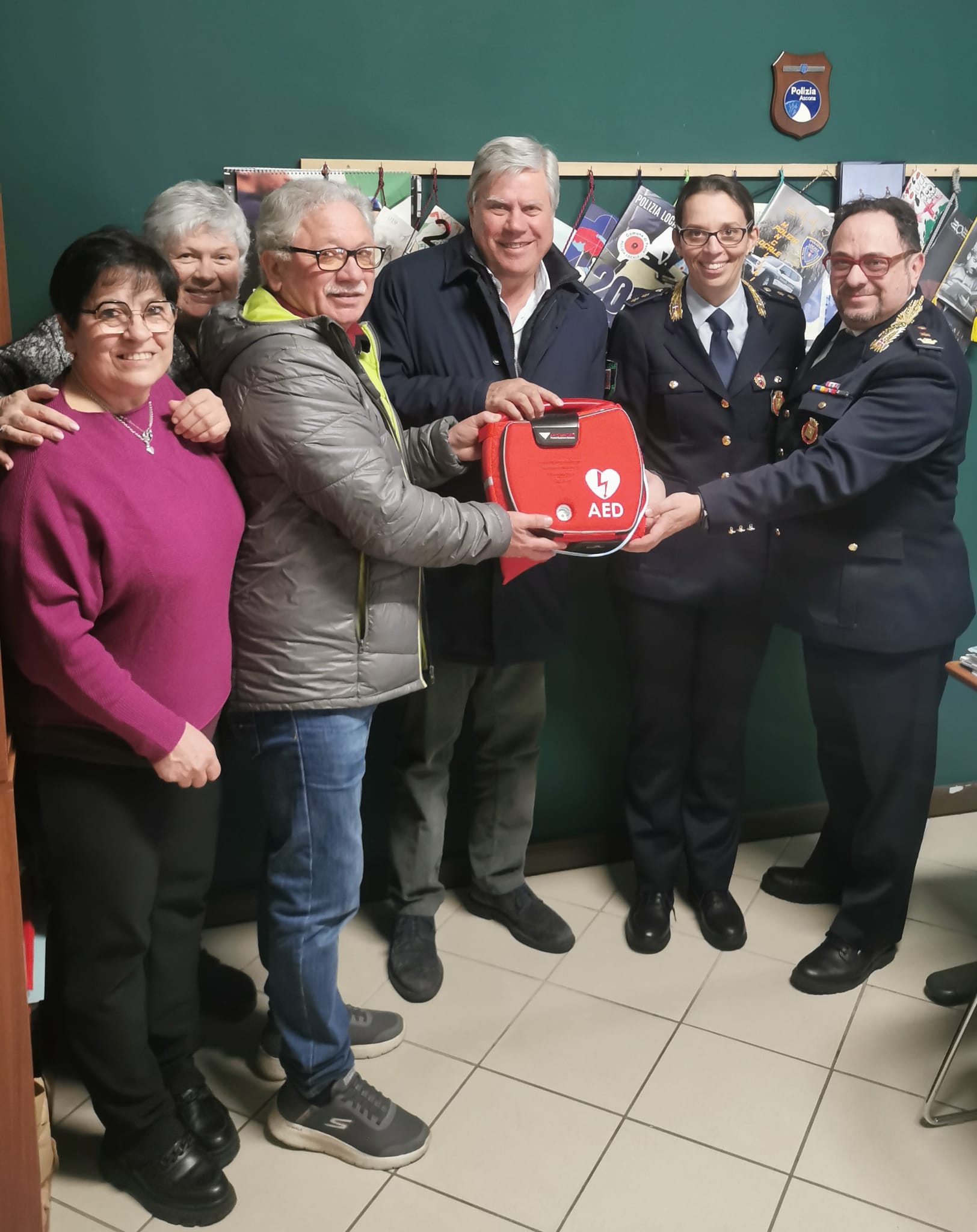 Corso di aggiornamento sull'uso del defibrillatore per la Polizia Locale di Verbania