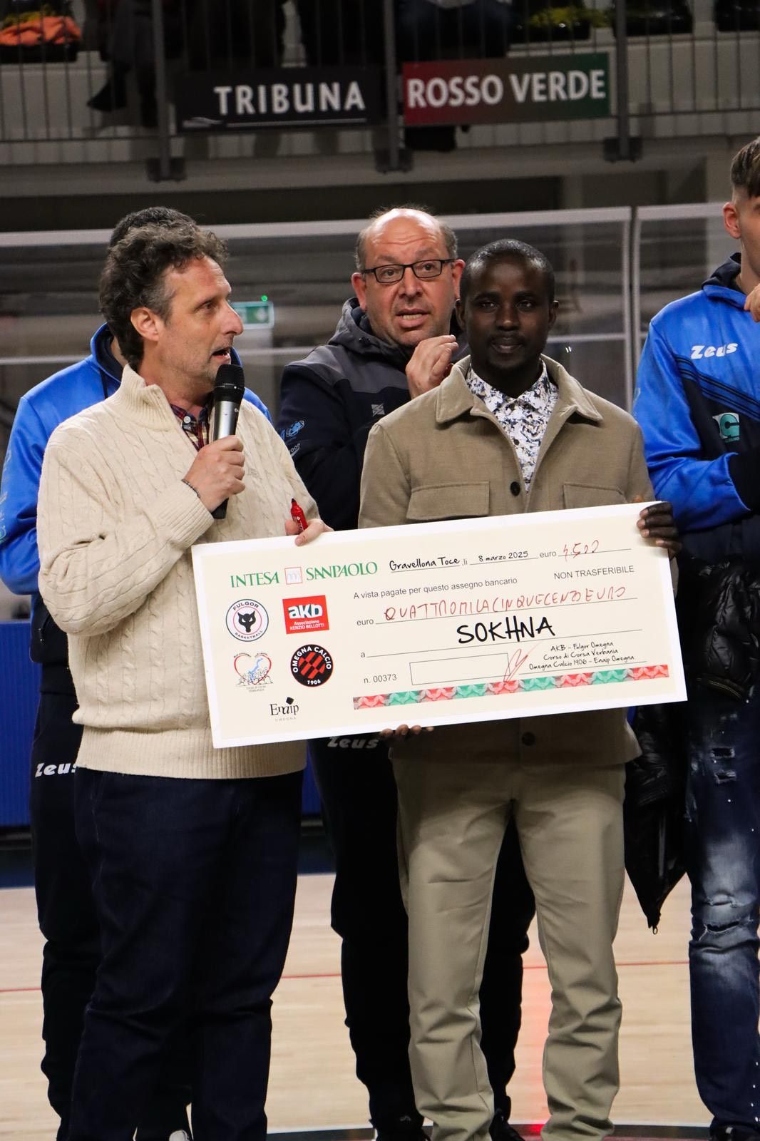 Paffoni, una serata epica