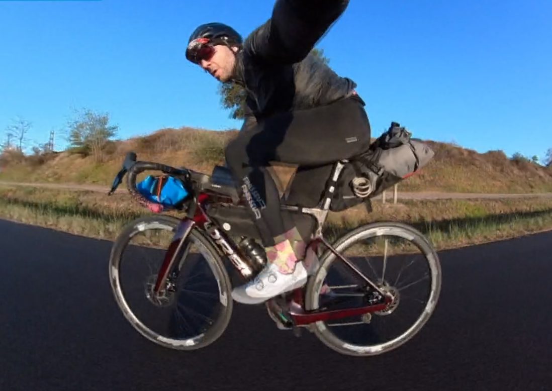 Un 'cicloviaggiatore sportivo' a Bike Trail Caffé