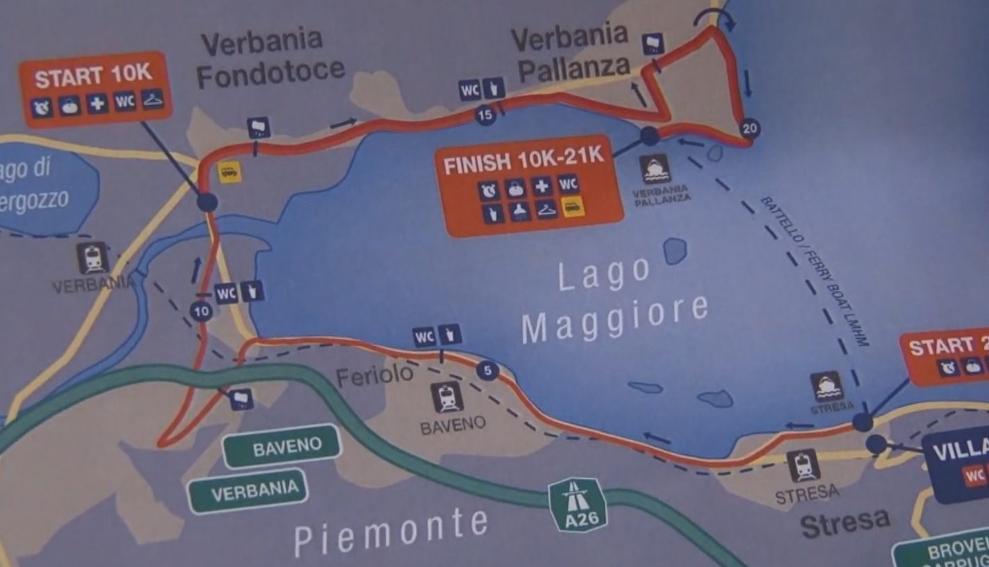 Domenica si corre la Lago Maggiore Half Marathon