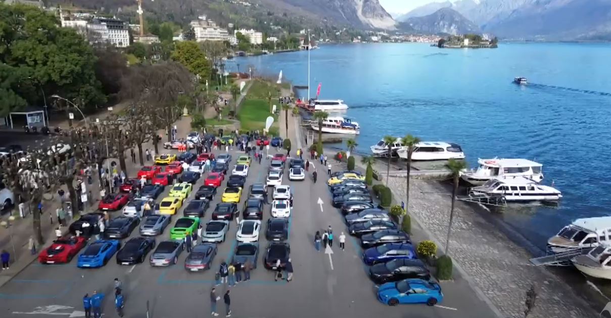 Stresa Spring Meeting organizzato da Corriamo x un Sorriso con tante supercar