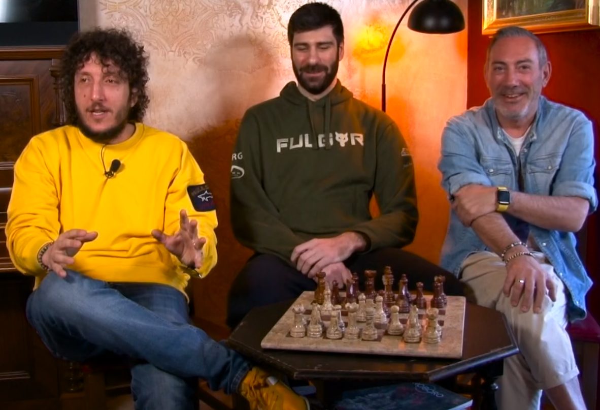 Coach Eliantonio e capitan Balanzoni a Baskettando