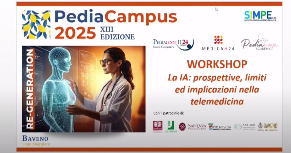 Questa sera su Vco Azzurra Tv alle 20,30 il workshop di telemedicina di Pediacampus a Baveno