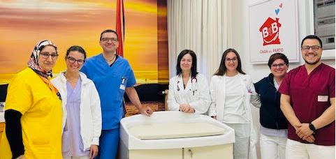 Tre fasciatoi donati da un gruppo di cittadini al Reparto di Ostetricia e Ginecologia dell’Ospedale di Verbania