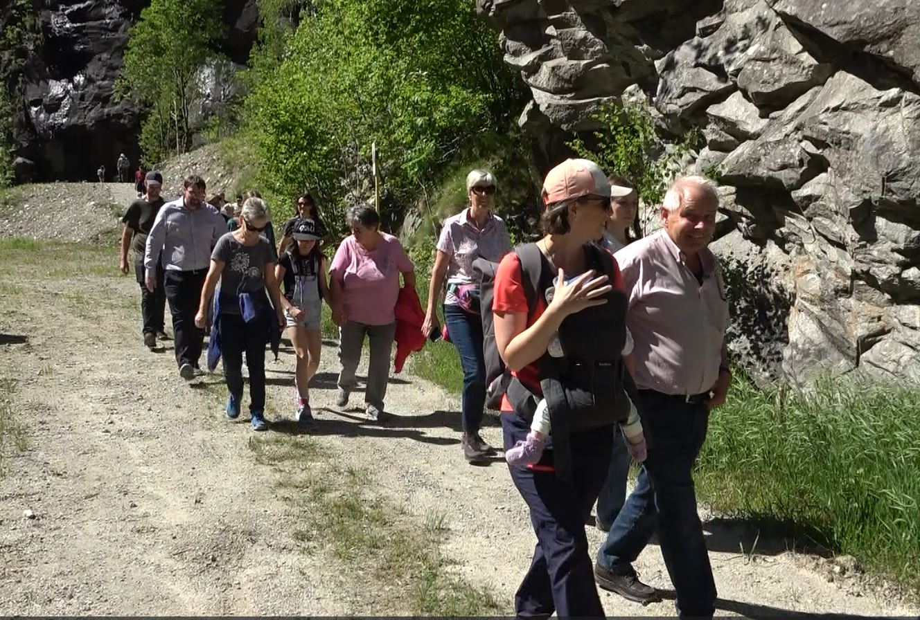 Gondo ( Svizzera ) : inaugurato nuovo tratto del sentiero Stockalper