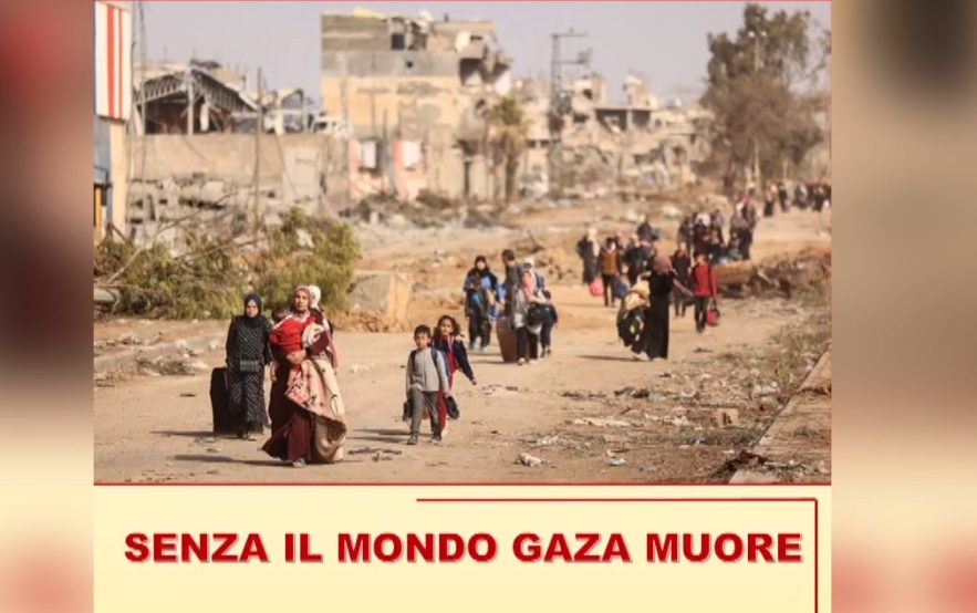 Non di solo pane : Senza il mondo Gaza muore