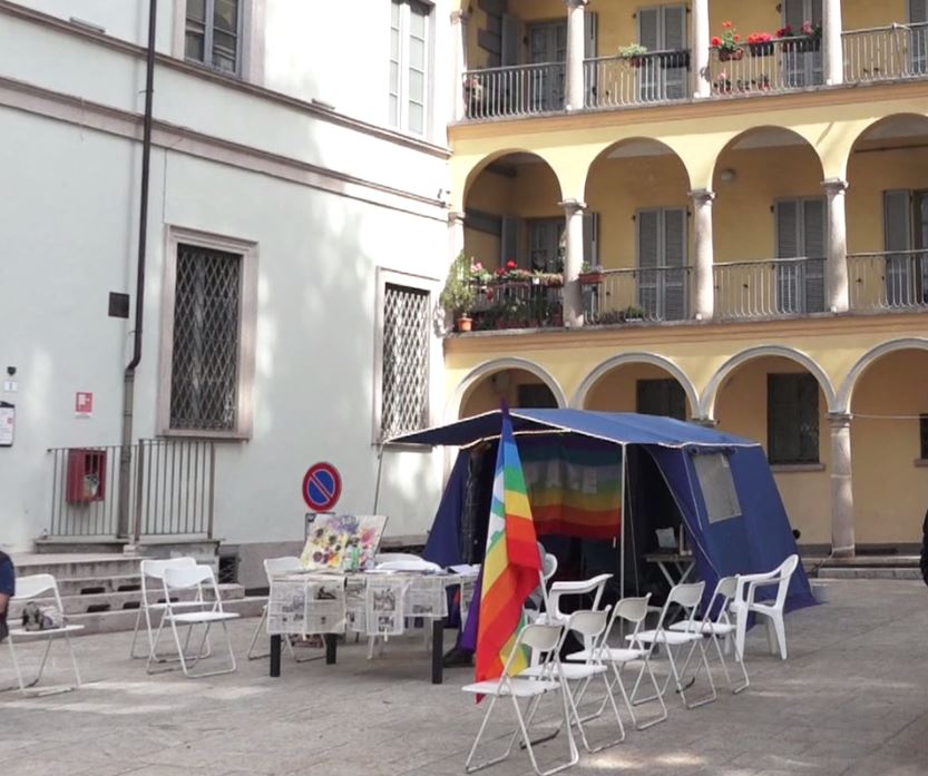 Domo. Tenda della Pace : raccolti 2500 euro che andranno ad associazioni impegnate in Palestina