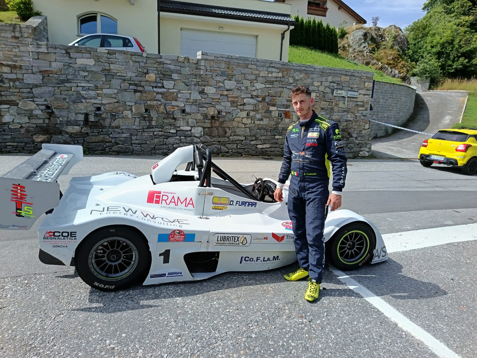 Spettacolo a Trontano con la prima edizione dello Slalom dell'Ossola