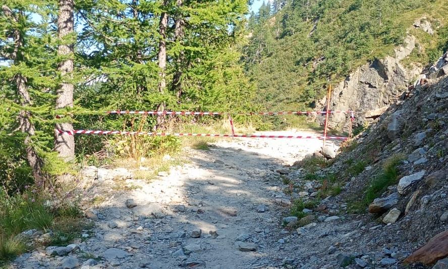 Macugnaga, sotto sequestro il tracciato per e-bike al Belvedere