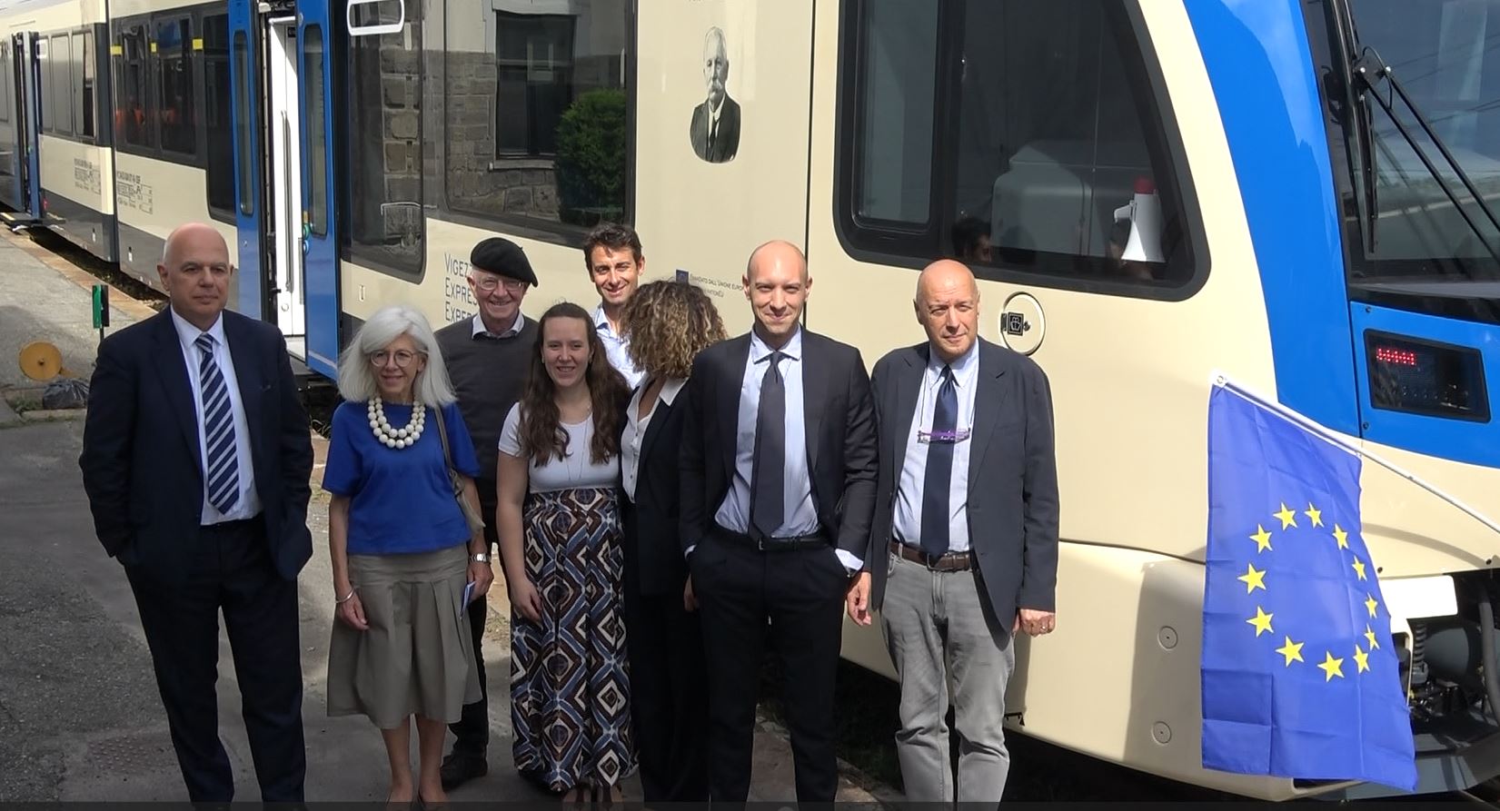 Arrivato a Domodossola il primo dei 4 treni progettati da Stadler per la ferrovia vigezzina