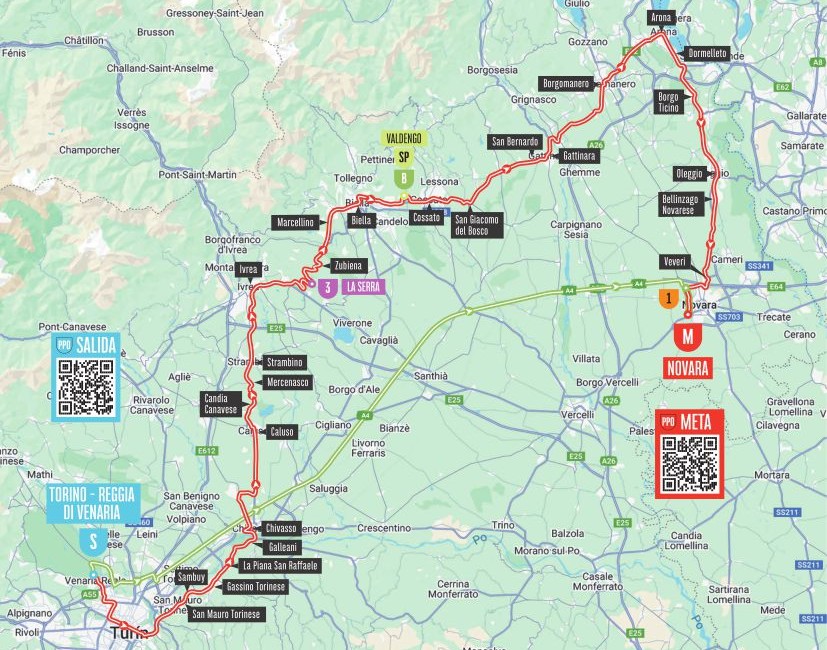 Vuelta a Espana: dettagli ed orari della tappa di Novara