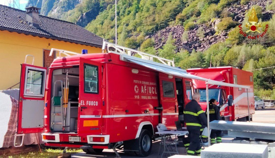 Varzo, volge ormai al termine il lavoro dei Vigili del fuoco dopo l'emergenza maltempo