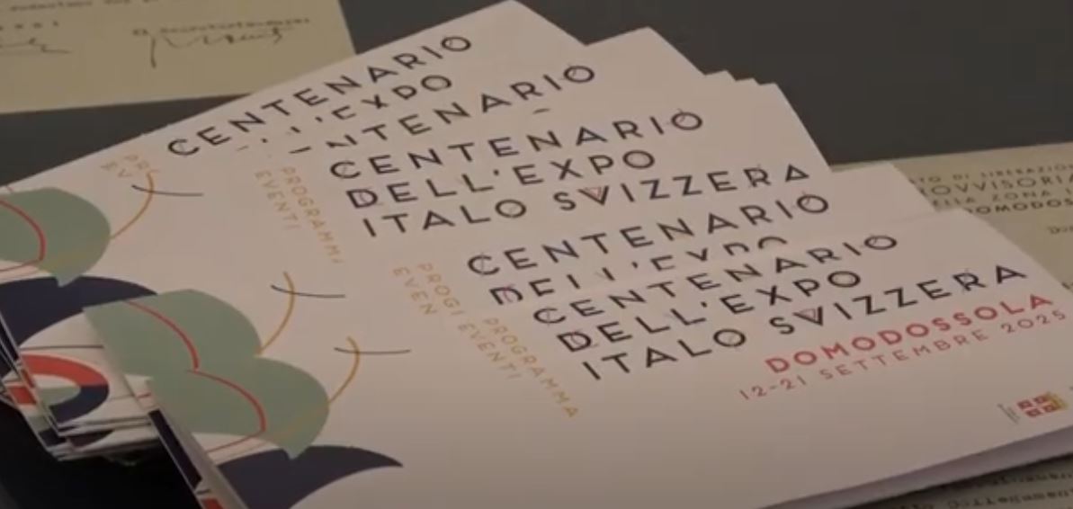A Domodossola al via venerdì le celebrazioni per il centenario dell'Expo Italo-Svizzera