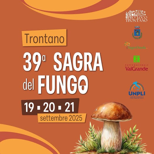 A Trontano tutto pronto per la 39° Sagra del Fungo