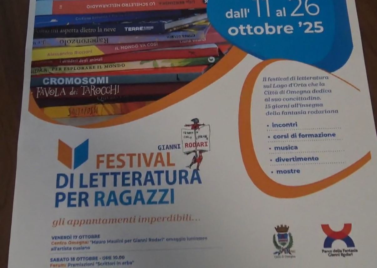 Festival Rodari: appuntamenti per tutte le età dal 10 al 26 ottobre a Omegna